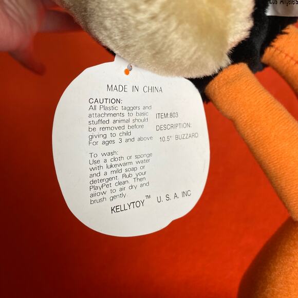 KellyToy Halloween Buzzard Plush - Picture 6 of 7